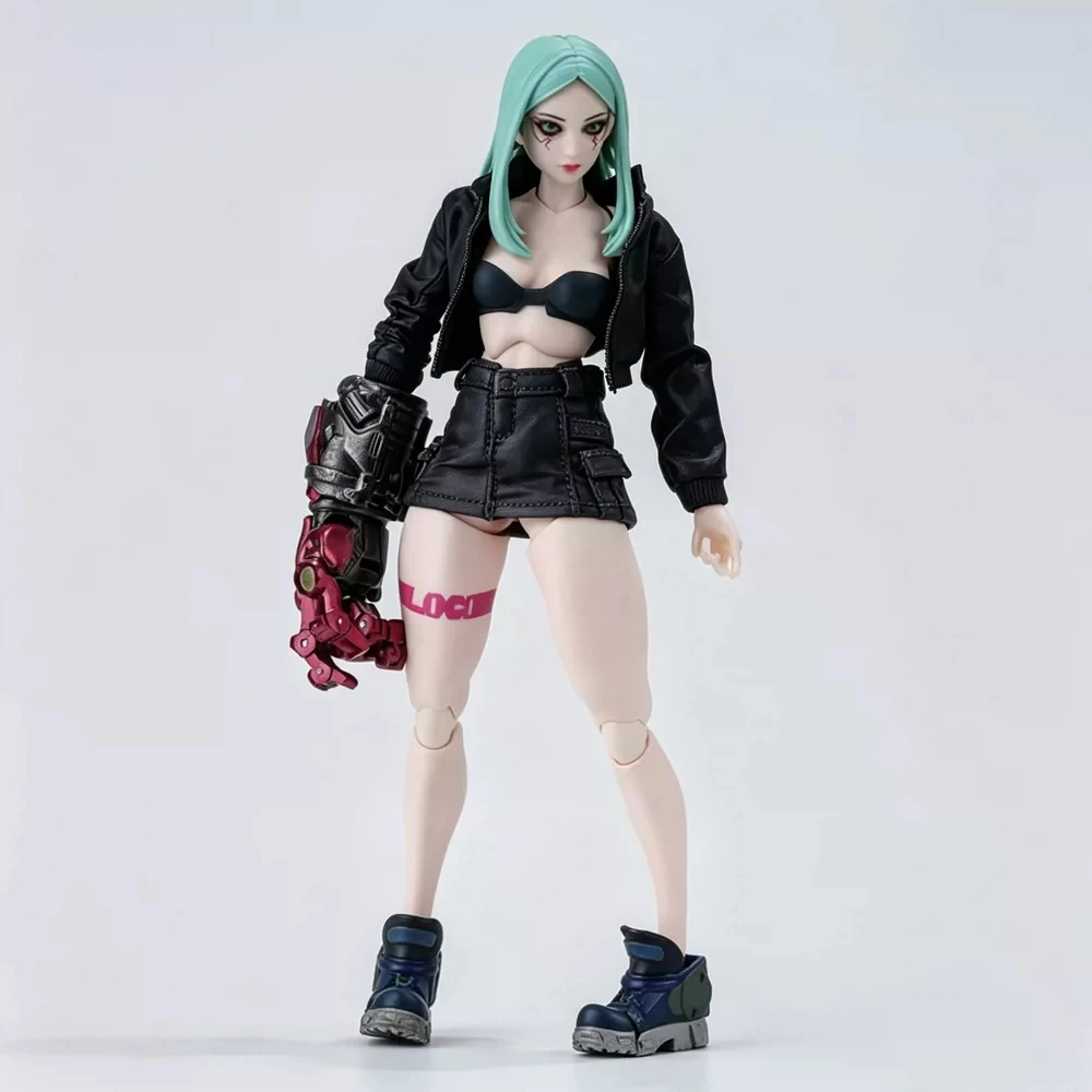 1/12 Scale Female Short Jacket Cargo Skirt Clothes Model Fit 6 Inch 86TOYS Romankey NT04 Soldier Action Figure Body