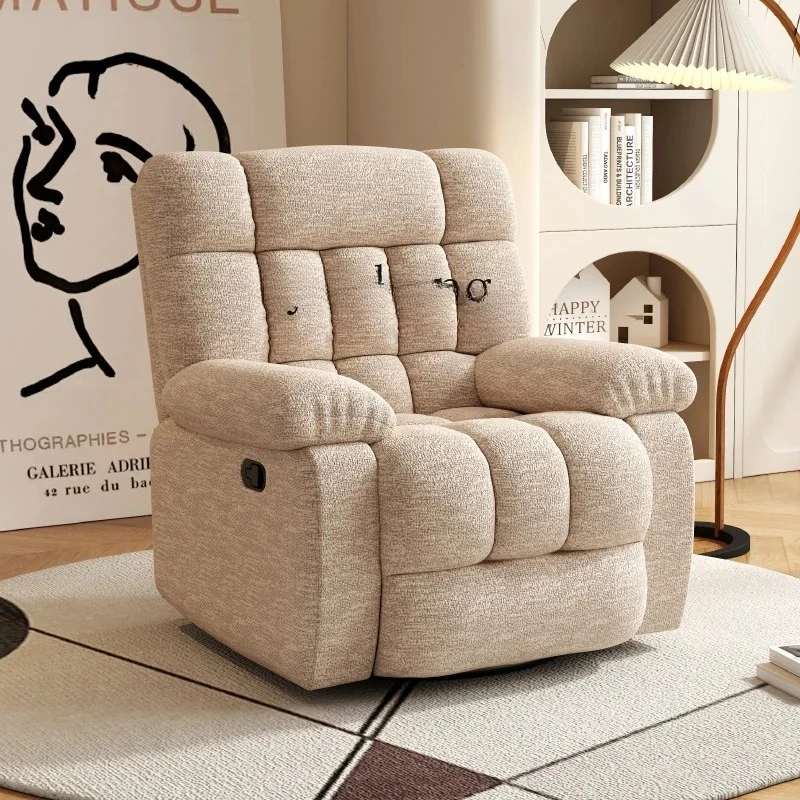 Multifunctional Sofa Single Sofa Rocking Chair Living Room Leisure Rotating Electric Space Chair Lazy Boss Chair