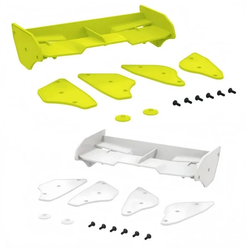 Haute qualité VP PRO 1/8 RC Buggy Tail WN-001 hors route Hi-Downforce aile jante en Nylon améliore la traction arrière pièces RC