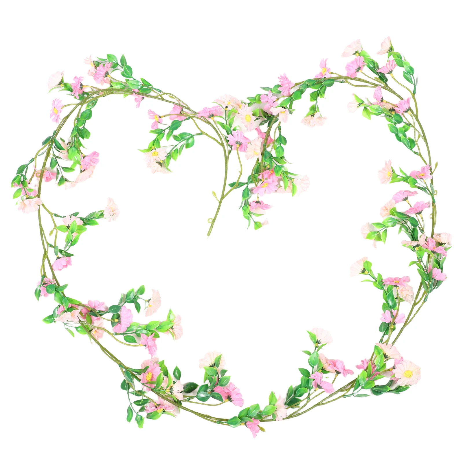 

Artificial Daisy Flower Vine Silk Garland Spring Party Wedding Arch Home Balcony Decoration Faux Flower Garland