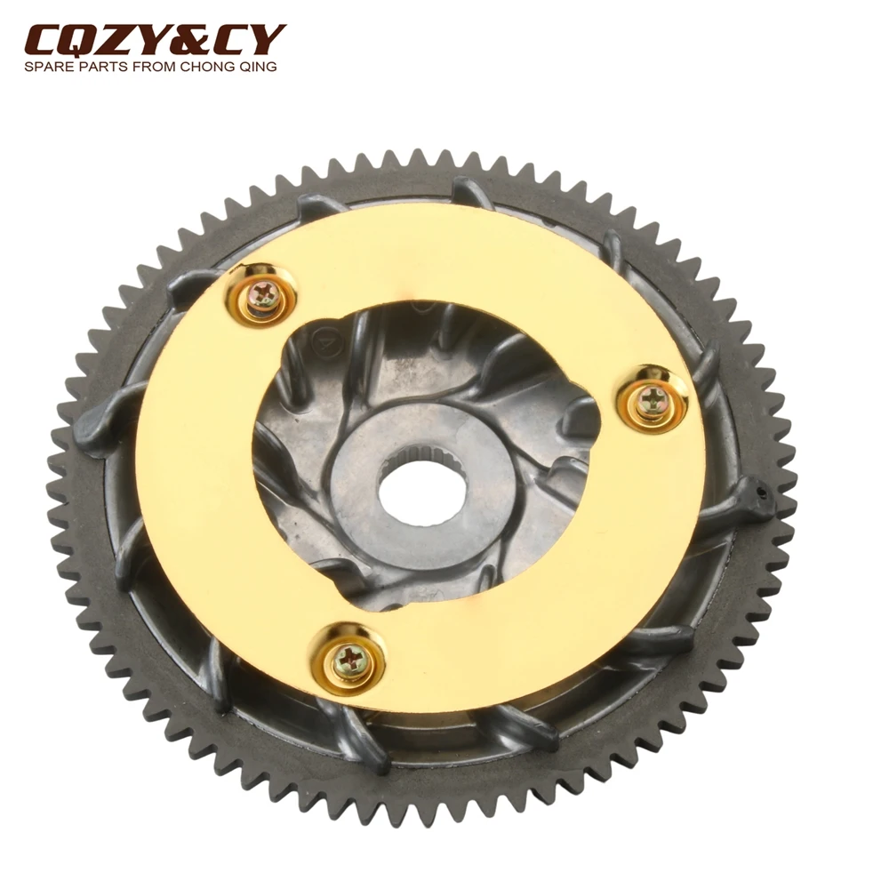 Scooter Drive Face CVT Variator Fan For Aprilia Atlantic Mojito Scarabeo Sport City 125cc 78 Teeth 141mm 100320310 AP8575027