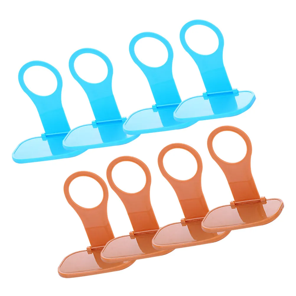 8Pcs Folding Wall Phone Hook Lightweight Portable Charging Support Stand for Smartphones Tablets Cameras Mp3 Players Home Office - view 2