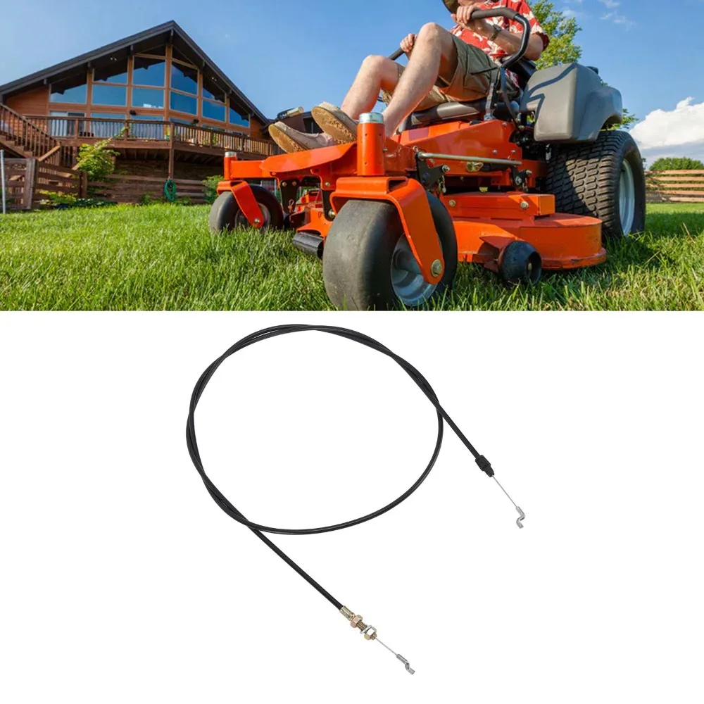 Steel Transmission Shift Cable Black Easy to Install Shift Cable Replacement Flexible Cable for MTD 13A-344-715