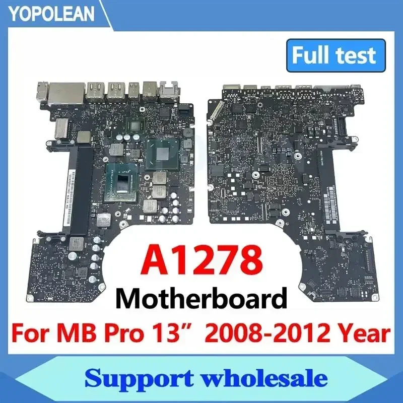 

Новый! Оригинальная материнская плата A1278 для MacBook Pro 13 дюймов A1278, материнская плата i5 2,5 ГГц i7 2,9 ГГц 820-3115-B 2008 2009 2010 2011 2012