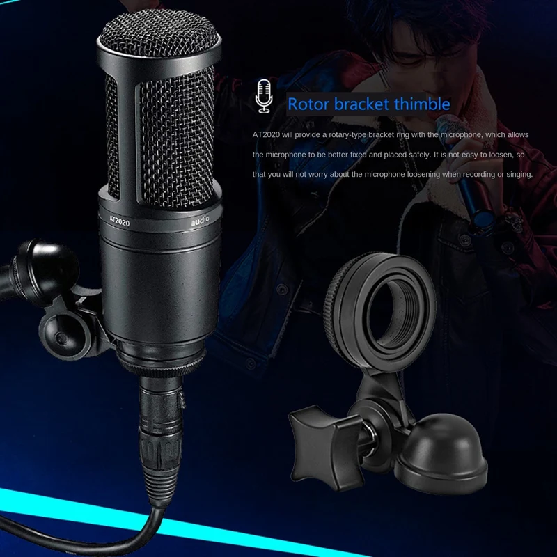 1 Set Recording Microphone 20-20000Hz Three Pin XLRM Male Microphone For Recording Anchor Karaoke MIC