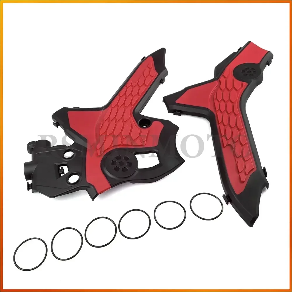 Motorcycle ABS Side Frame Guard Protection Covers Left Right For Honda CRF250L CRF300L 2021-2024 Body Accessories