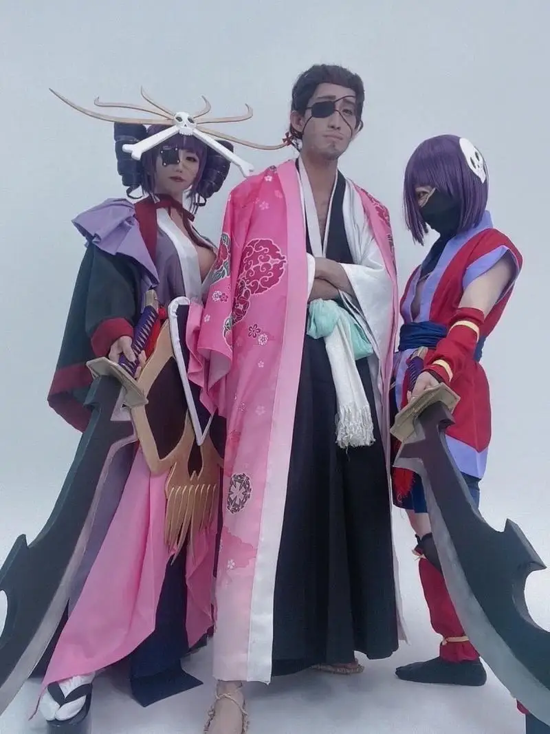 

Anime BLEACH Kyoraku Shunsui Sword Cosplay Props Halloween Party Stage Performance Accessories