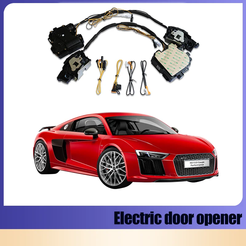 Smart Auto Electric Suction Door Lock for Audi R8 Automatic Soft Close Door Super Silence Car Vehicle Door