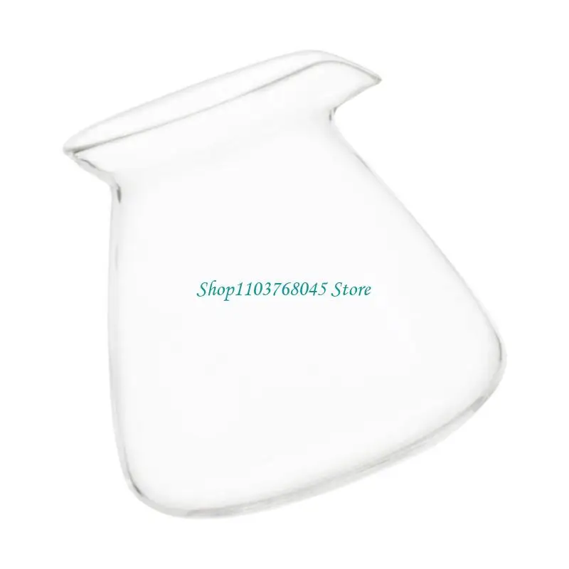 R53F Durable Borosilicate Glass Coffee Cup Coffee Sharing Cup For Multifunctional Use In Brewing Tasting And Sharing