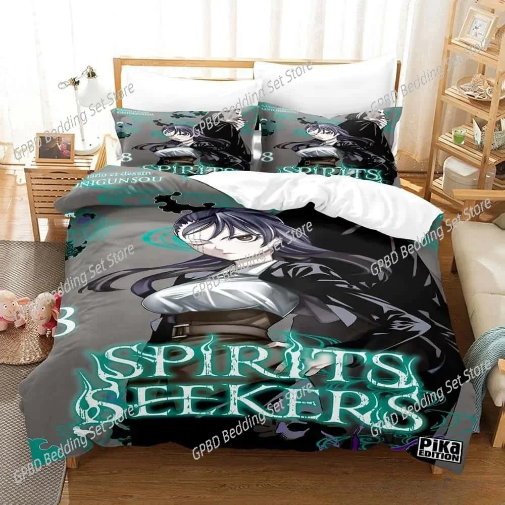 New Kawaii Anime Sugar Apple Fairy Tale Bedding Set Single Twin Full Queen King Size Bed Set Adult Kid Bedroom Duvet cover Sets