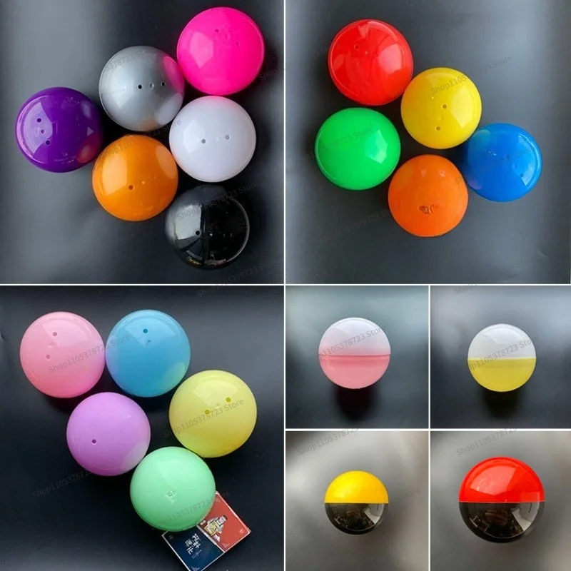 FOR Claw Machine Large Round Ball, 10cm Capsule Toy Ball, Capsule Eggshell, Colorful Hollow Hanging Hard and Anti-loosening