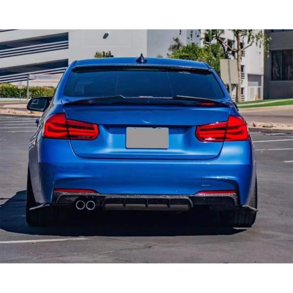 

Carbon Fiber Rear Splitters Lip Flaps for BMW 3 Series F30 M Sport 2012-2017 Rear Bumper Lip Splitter Spoiler Side Aprons FRP