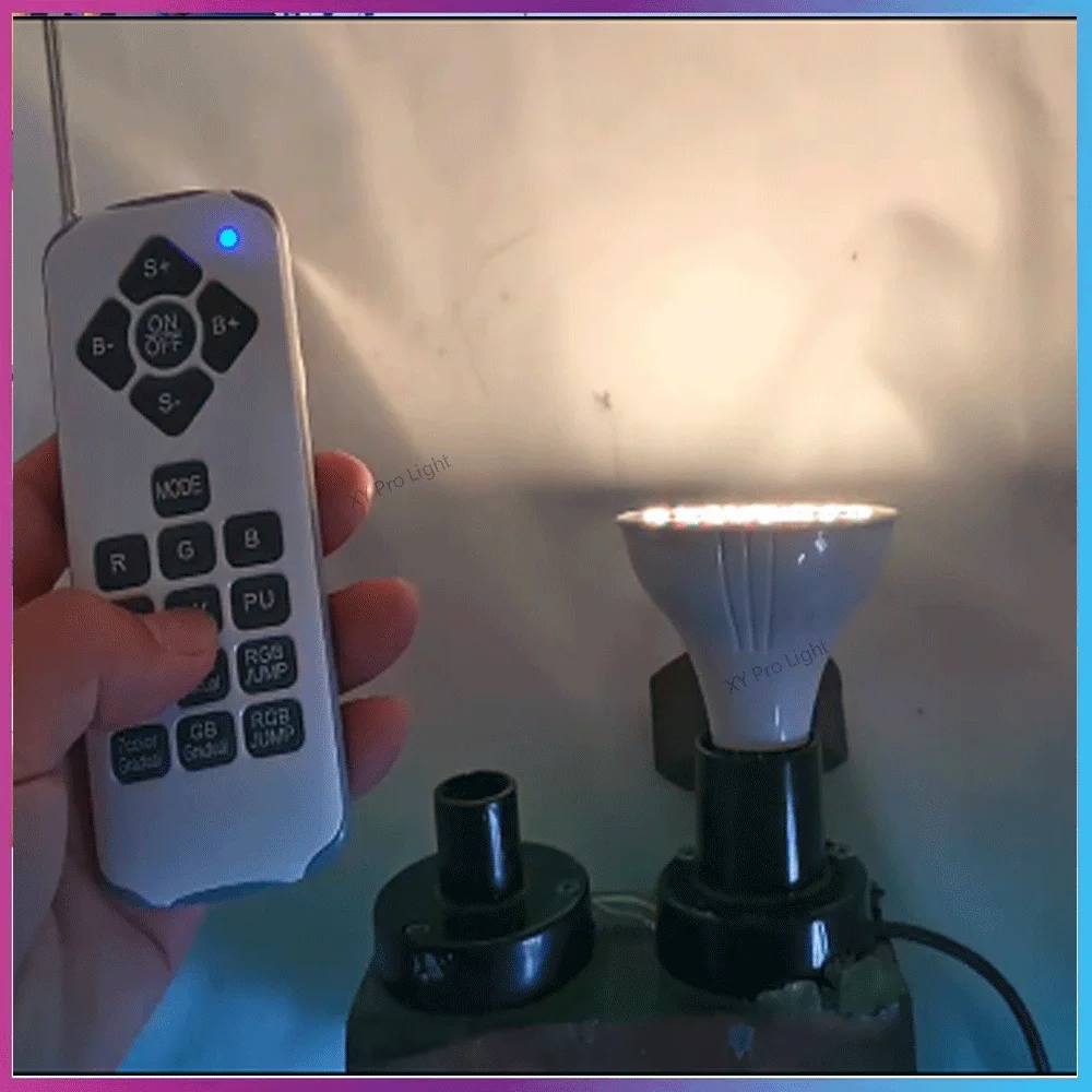 

RGB светодиодный светильник для бассейна E27 E26 Лампа IP68 PAR120 Спа-басейны Подводный прожектор 16 режимов Удаленный светильник для пруда 12 Вт Спа-светильник