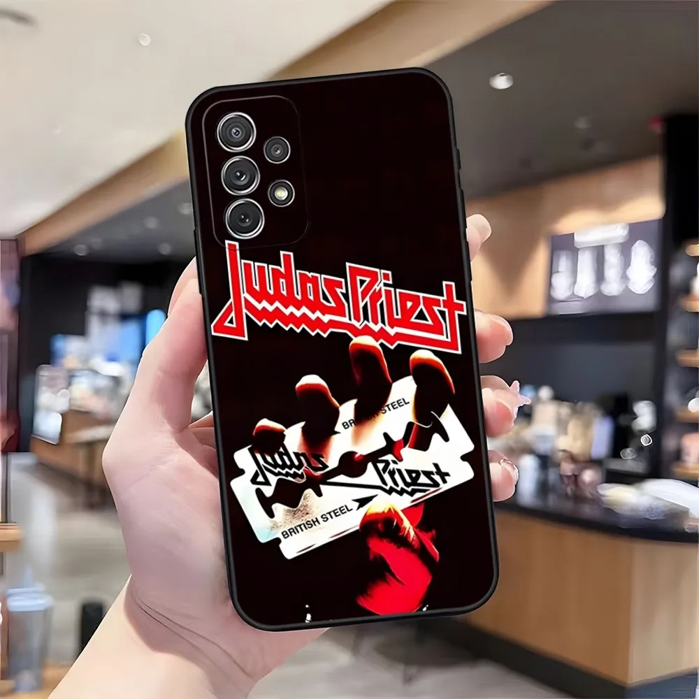 Rock Band Judas Priest Phone Case For Samsung Galaxy A54 A13 A52 A53 A73 A32 A51 A23 A22 A12 A34 A34 A14 A05 A21 A72 Cover