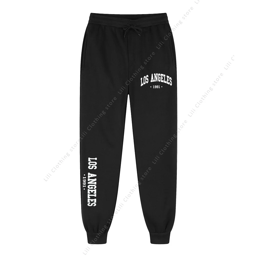 Pantaloni da jogging per donna Pantaloni Los Angeles Stampa Autunno Inverno Vendita calda Sport Outdoor Corsa Moda Pantaloni sportivi Pantaloni da donna