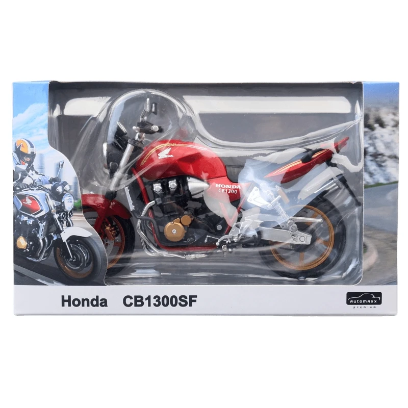 1/12 Honda CB1300SF Motorcycle Toy AUTOMAXX Diecast Motorbike