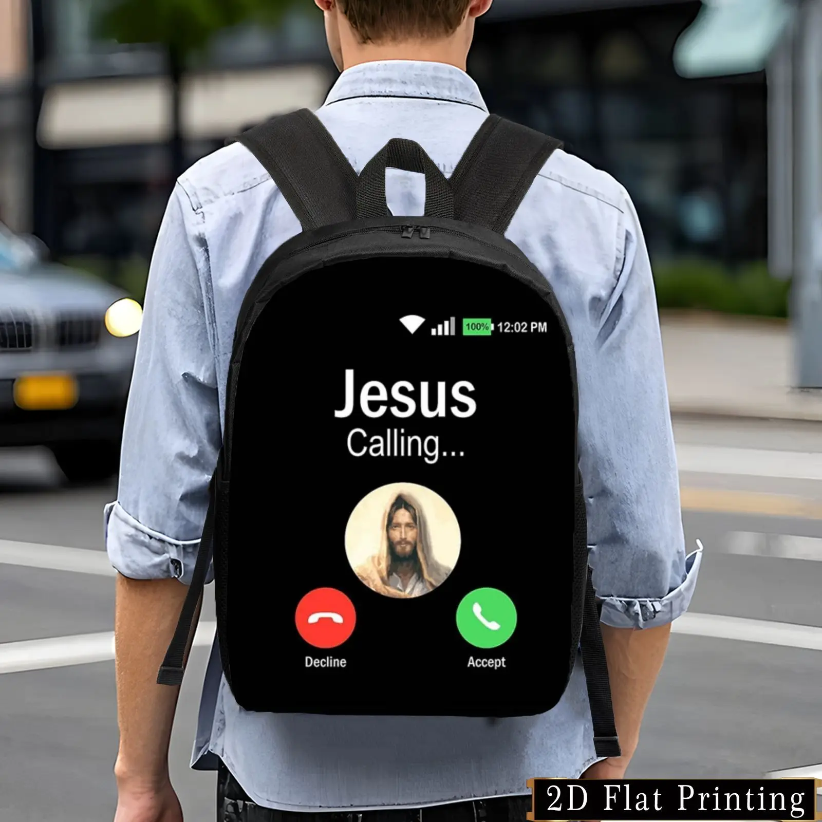 

Casual fashion backpack, simple and personalized backpack. Creative design backpack for young people, lightweight