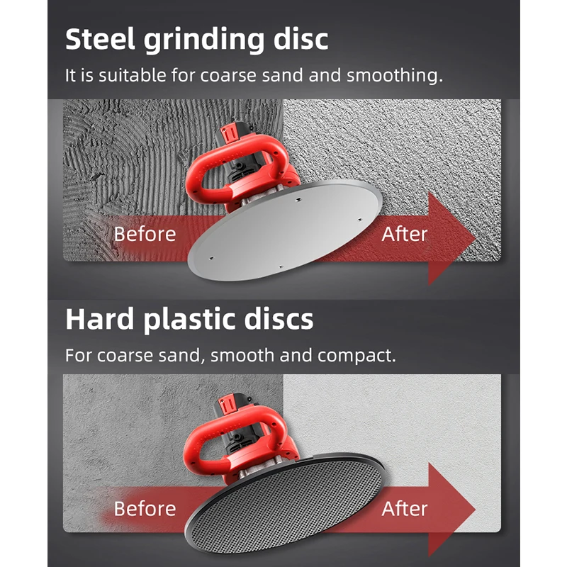 آلة تلميع وتنعيم الجدار الكهربائية 6 سرعات آلة تسوية الملاط الأسمنتي 2880 واط/4880 واط 220 فولت خلاط الخرسانة