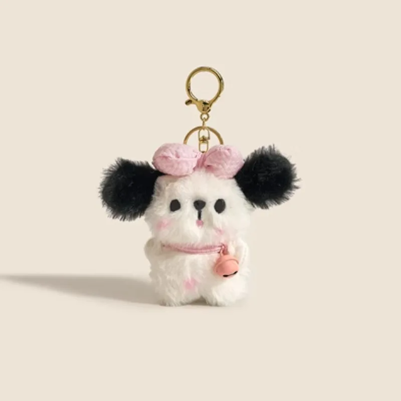 Sanurgente-Porte-clés en peluche Pochacco Anime pour enfants, porte-clés de voiture, jouets de dessin animé Kawaii, sac pendentif en beurre