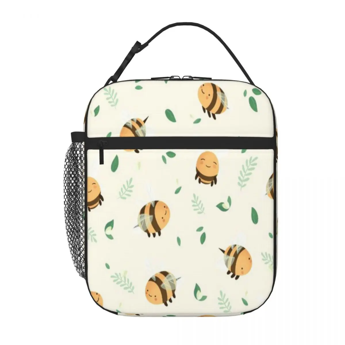 Bestselling Lots Of Bees Minimalist Waterproof Lunch Bag Nursing Shift Work Lunch Bag