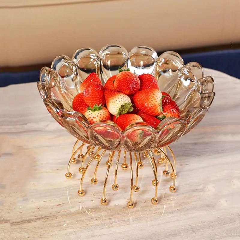 Jellyfish Shaped Metal Decorative Panels, Fruit Trays, Appetizer Trays, Home Kitchens, Cutlery, and Table Art Decorations