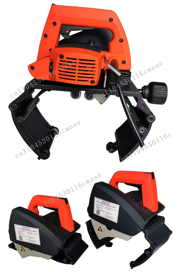 Suitable for handheld electric pipe cutter 15-220mm steel pipe cutter 1000W 8mm thickness