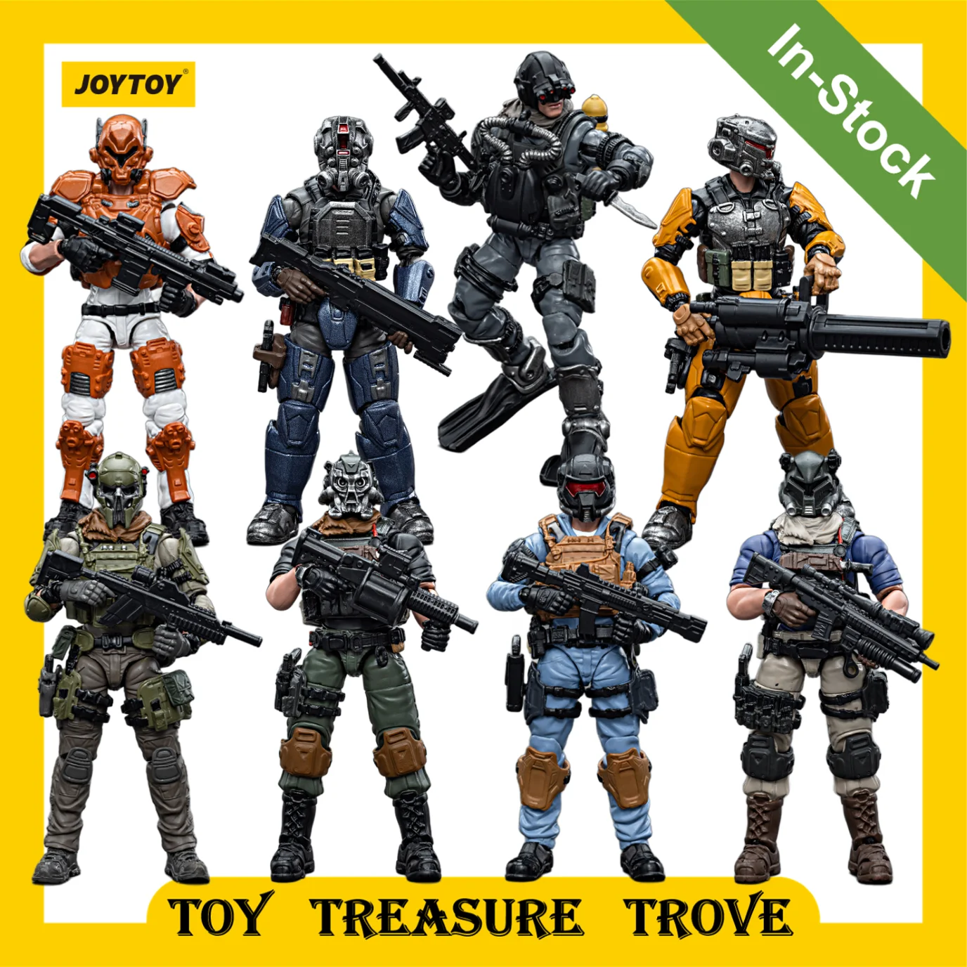 [IN STOCK] JOYTOY Dark Source 1/18 Action Figures Yearly Army Builder Promotion Pack Collection Figures