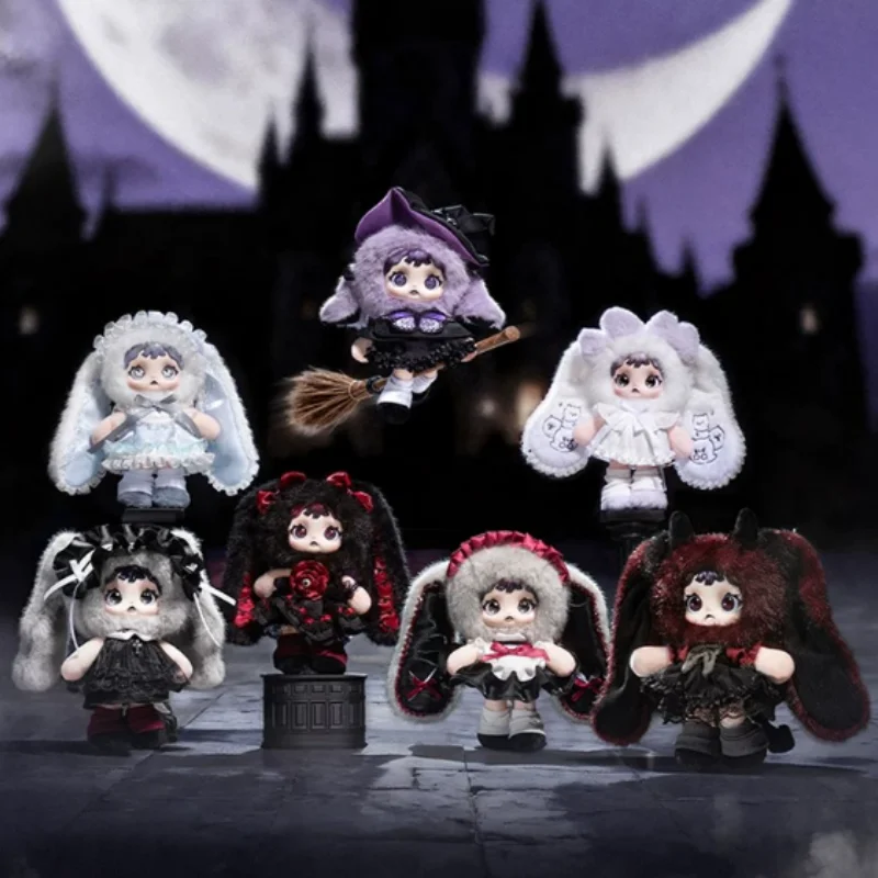 Genuine TOPTOY Heymi Black Magic Witch Game Series Blind Box Cute Plush Pendant Trendy Toy Figure Gift for Girls