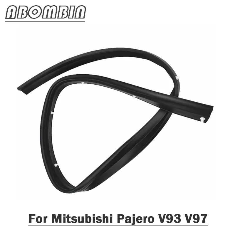 

Engine Hood Sealing Strip Molding Bonnet Weather Strip For Mitsubishi Pajero V93 V97