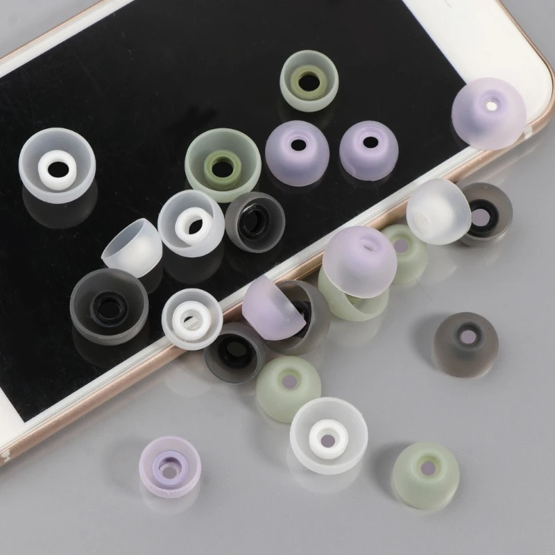 6Pcs 3Pairs Earphone Silicone Earbud tips Covers Cap Replace for Samsung Galaxy Buds 2 SM-R177 Wireless Headphone Eartips