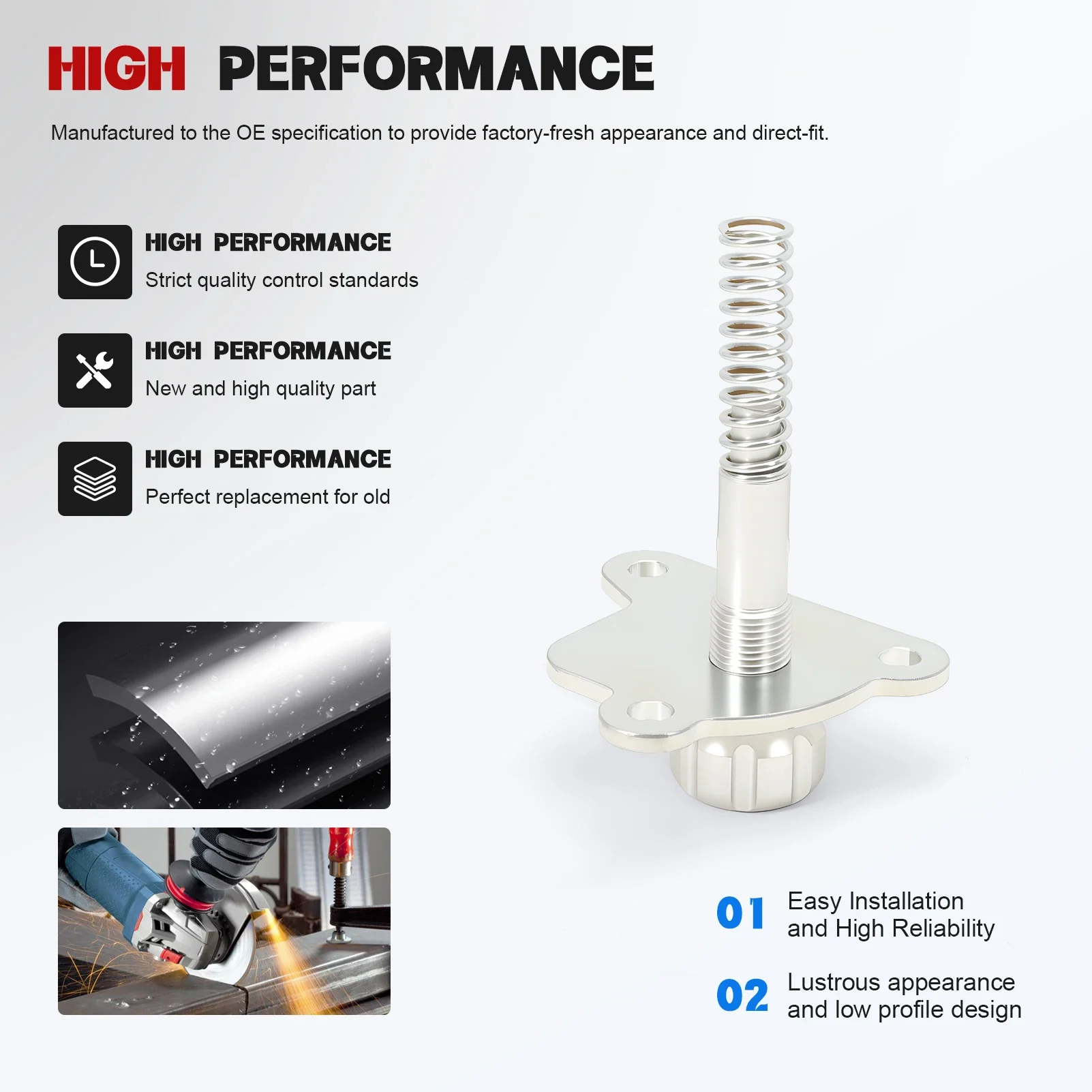 

Ручной разъединитель поперечной устойчивости 1067, совместимый с Jeep Wrangler JK JKU Rubicon 2007-2017, алюминий, серебристый, антикоррозийный