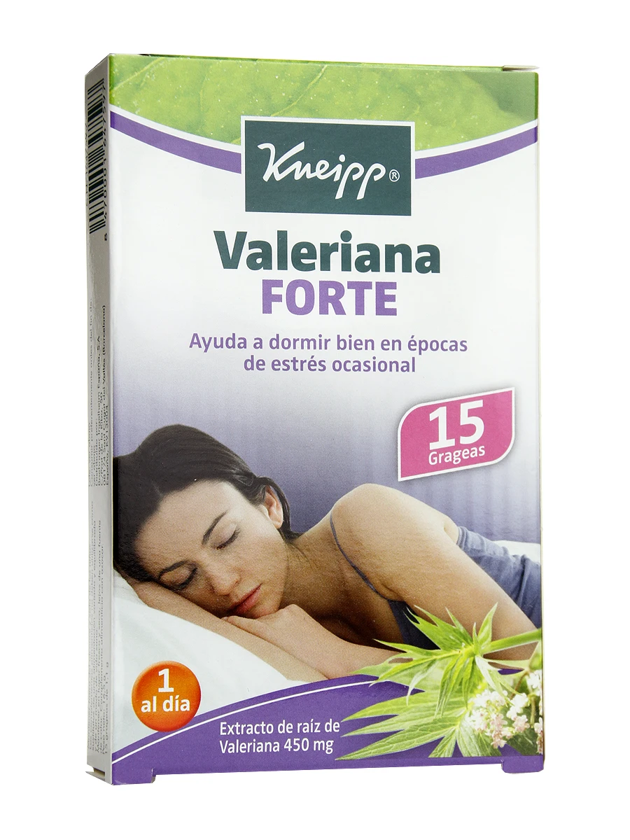 Kneipp valeriana forte 15 drageas-helps you sleep well in times of occasional stress