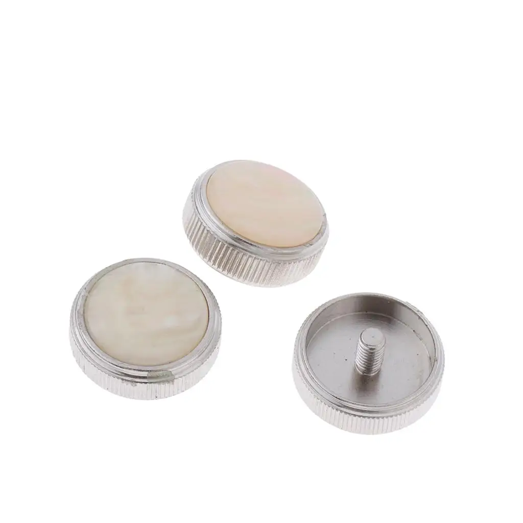 أزرار إصبع صمام الرياح النحاسية مكونة من 3 قطع لمجموعة ملحقات Euphonium #5