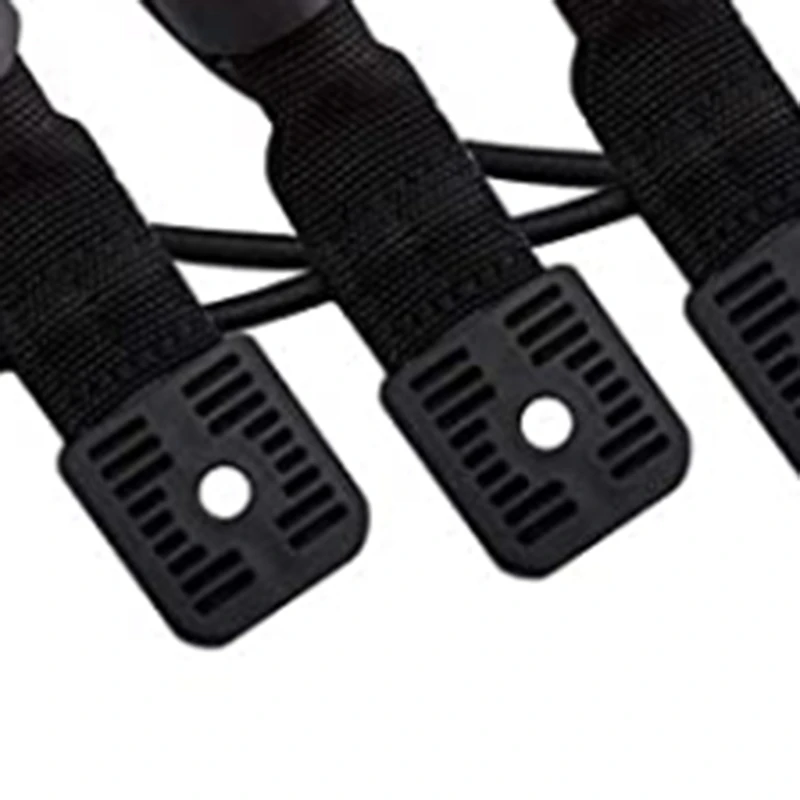 

6Pcs Kayak Canoe Side Mount Carry Handle with Bungee Cord Paddle Holder Accessories Handle Hardwares