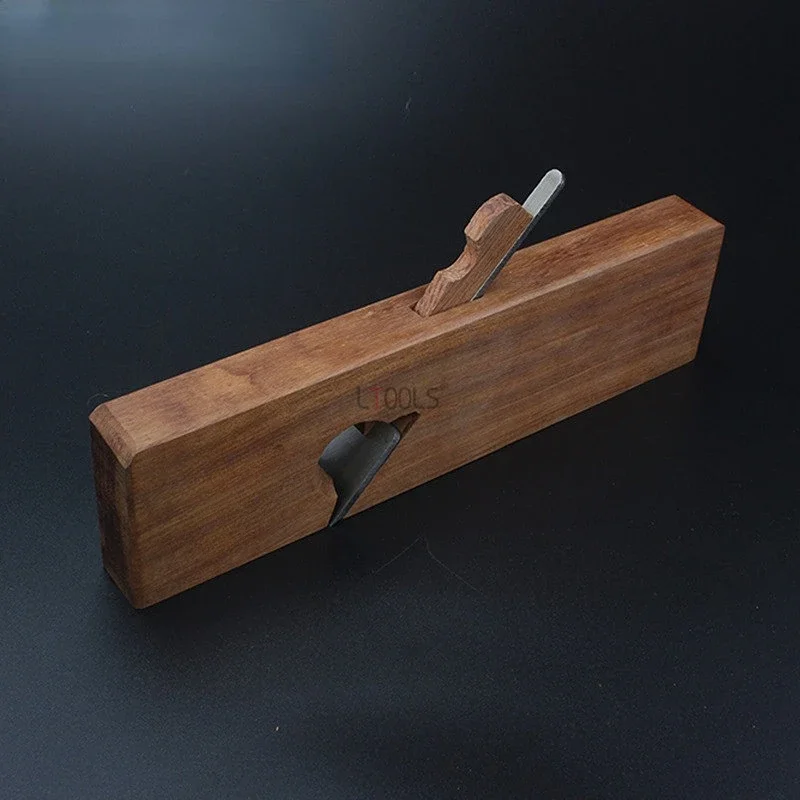 Imagem -02 - Único Fio Puxar Woodworking Plaina Faça Você Mesmo Decoração de Madeira Manual Ndonesian Rosewood Plainas de Alto Carbono 160 mm 200 mm 245 mm
