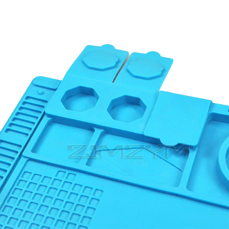 Antistatic Soldering Mat ESD Heat Resistant Insulation Work Mat Soldering Station Kit Silicone Repair Pad Maintenance Platform