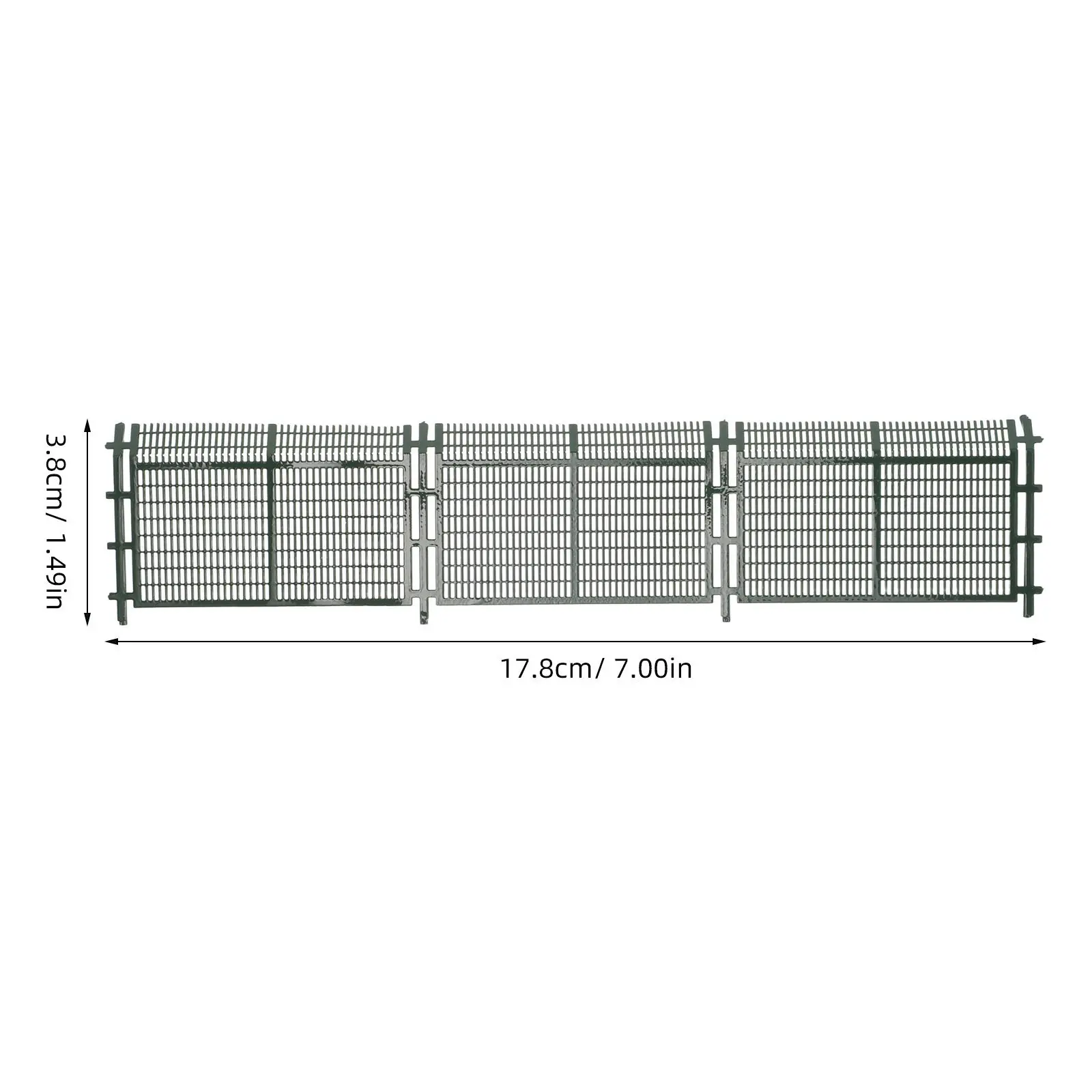 Miniature Landscape Railings for Garden Decor Small Fence for DIY Terrarium Scene Modeling Micro Scenery Accessories - view 2