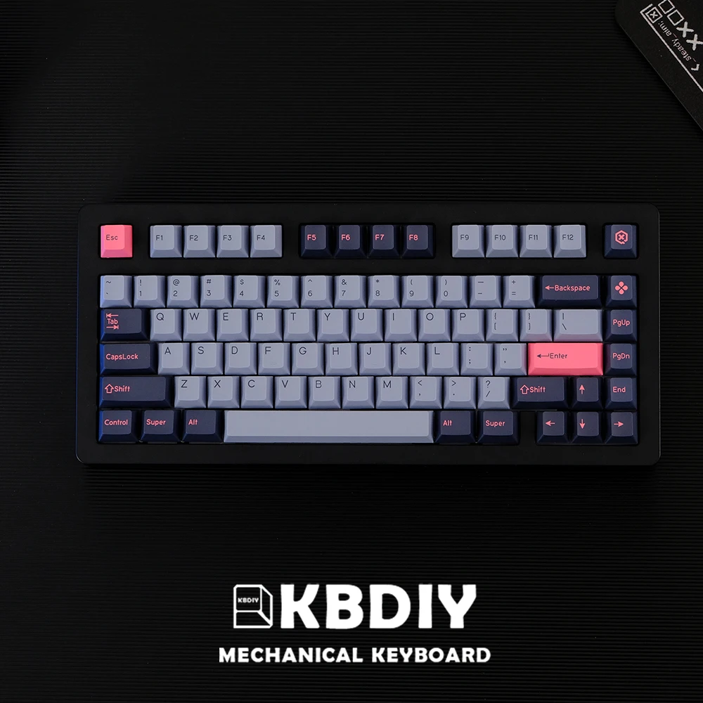 KBDiy 176 Keys Caps Cherry Profile GMK 8008 Keycap PBT Double Shot ISO 7U for Mechanical Keyboard for K500 GMK67/64/980/104/108