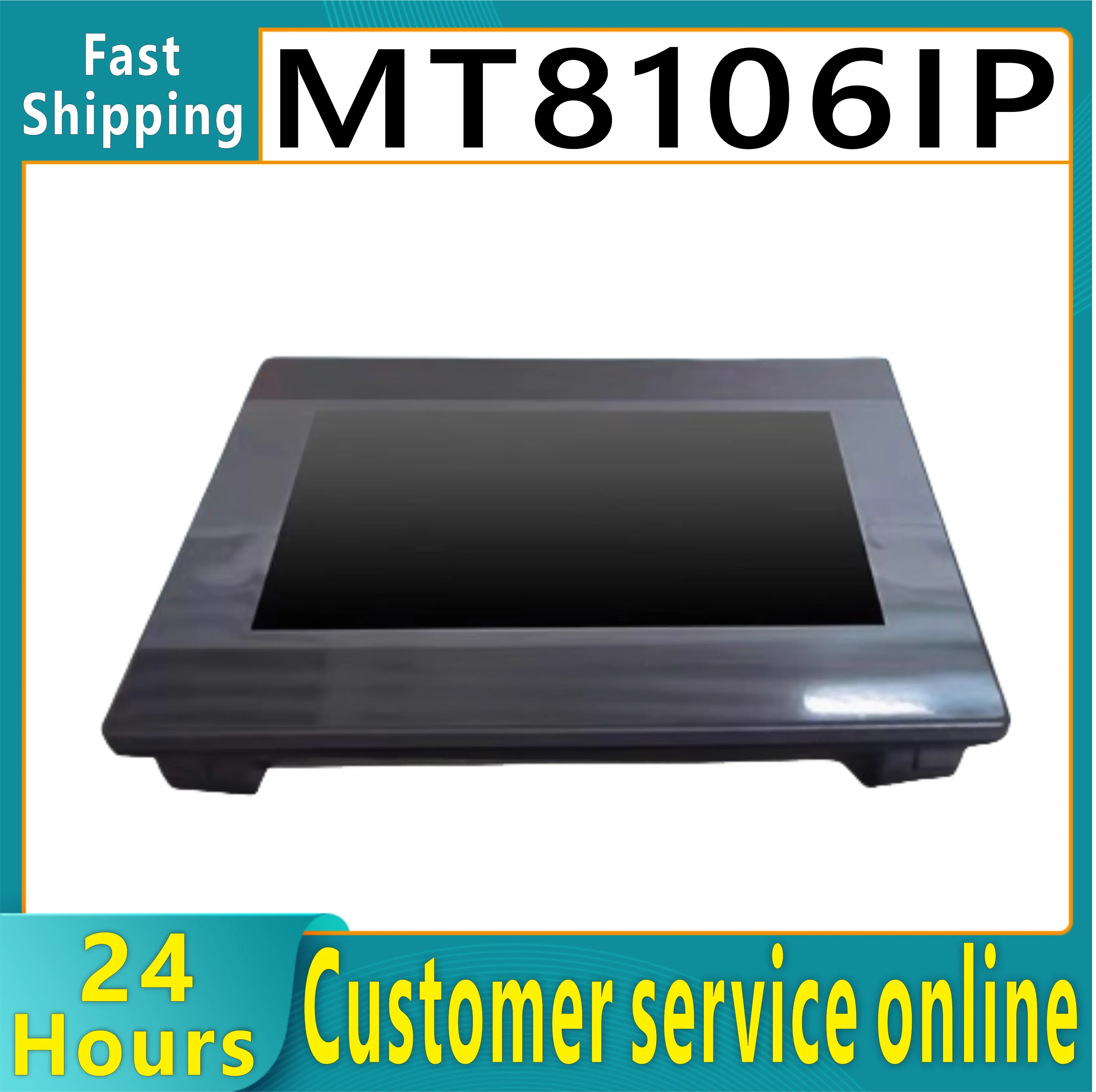 Brand new touch screen, 10 inches, MT8106IQ, MT8106IP, MT8106IE, Weinview original, Ethernet port