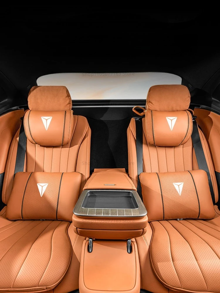 For Changan Deepal SL03 S07 S7 L07 Car Lumbar Support Headrest Pillow 3-in-1 Foldable Travel Blanket Car Seat Comfortabl Cushion