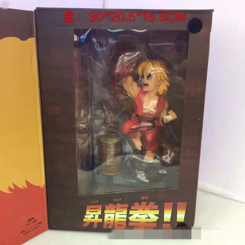 BigBoysToys ستريت فايتر ستريت فايتر T.N.C الأحمر كين Shoryuken Chunli نموذج حلية الشكل #3