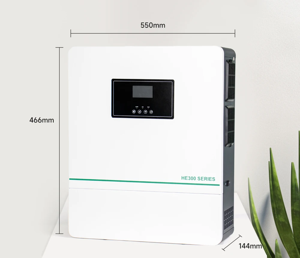 10kw 11kw 12kw 11kva 11000kva 48v 220/230/240v Grid-connected and Off-grid Hybrid Solar Inverter DC-AC Inverter Efficiency 99.5% - view 6