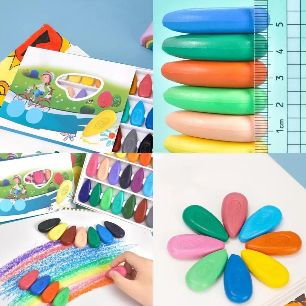 

Y5LB Finger Set for Children Toddler 24 Colors 12 Colors 6 Colors Washable