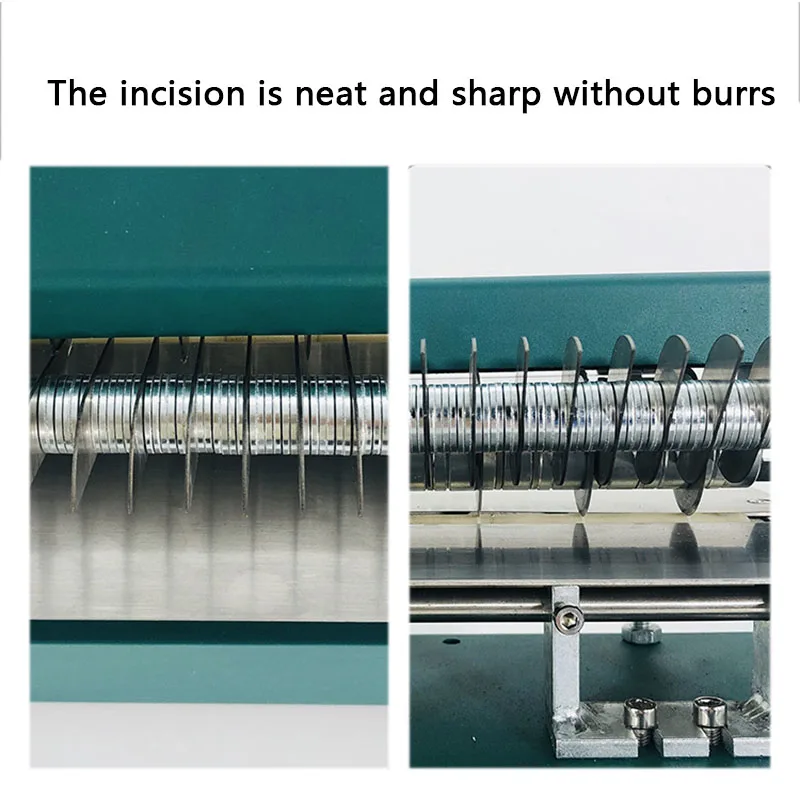 Small leather single pedal electric cutting straight strip machine for making shoes, bags and paper products