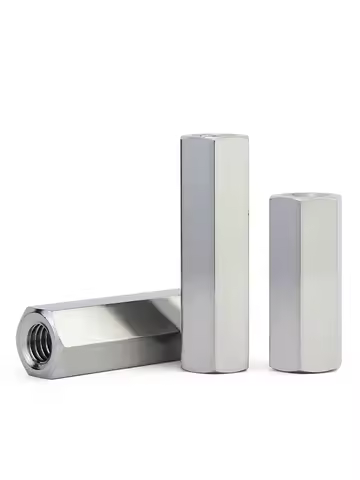 304 Stainless Steel M2 M2.5 M3 M4 M5 M6 M8 M10 M12 Hex Stand-off Spacer Long Rod Coupling Hex Nut Bolt