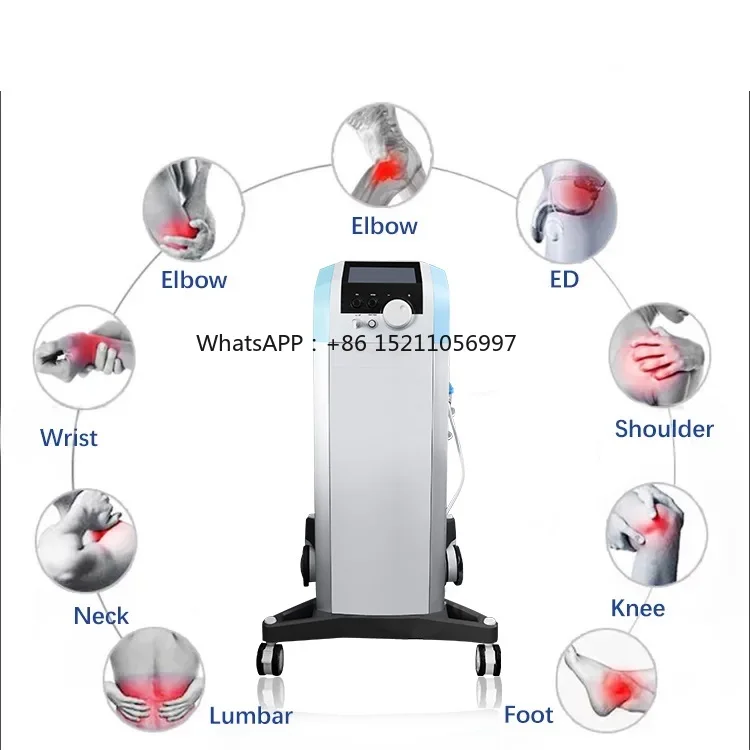 High Intensity  Erectile Dysfunction  Machine Newest Vertical Eswt Device 8 Bar