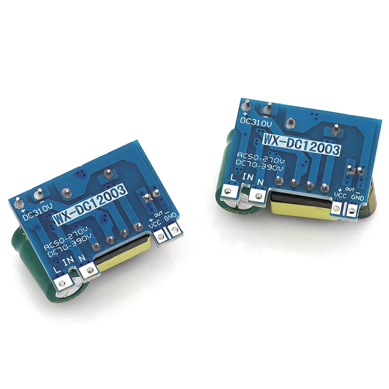 1/5/10 Stuks AC-DC 5V 700mA 12V 300mA 3.5W Geïsoleerde schakelaar Voedingsmodule Buck Converter Step Down Module 220V Turn 5V/12V