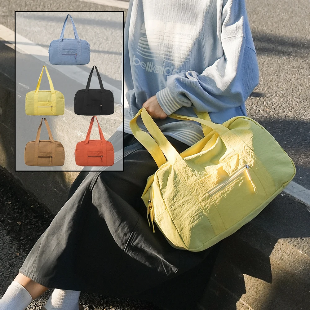 

Short-Distance Travel Tote Bag Lightweight Large Capacity Daily Leisure Commute School Handbag Women's Crossbody Bag
