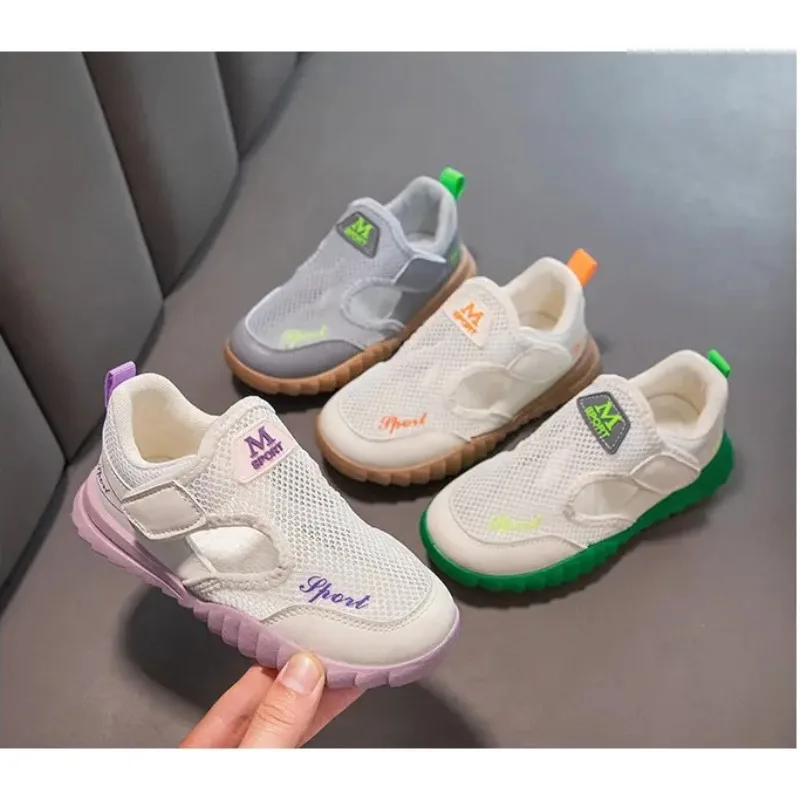 2025 new sports casual shoes lightweight men's and women's beach shoes children's shoes  kids sneakers