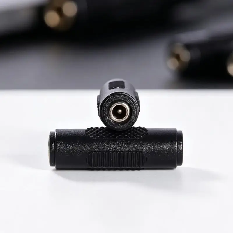 652F 2PCS 3.5X1.35Mm Female to Female Power Coupler for Monitor Camera LED Strips